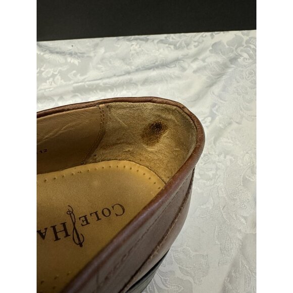 Cole Haan Men’s Size 9.5M Brown Leather Loafer‎ Dress Shoe Penny Loafer C07514